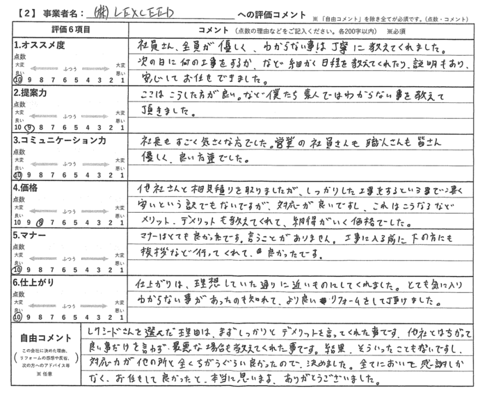 東京都江戸川区平井　I様