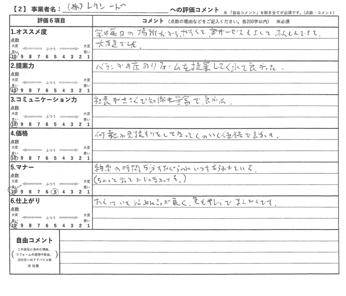 東京都墨田区　M様