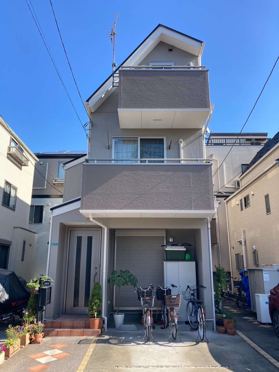 江戸川区　S様邸(外壁・屋根塗装)施工完了