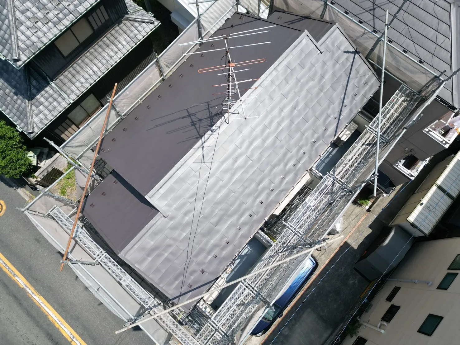 江戸川区　F様邸(屋根カバー工法)施工完了